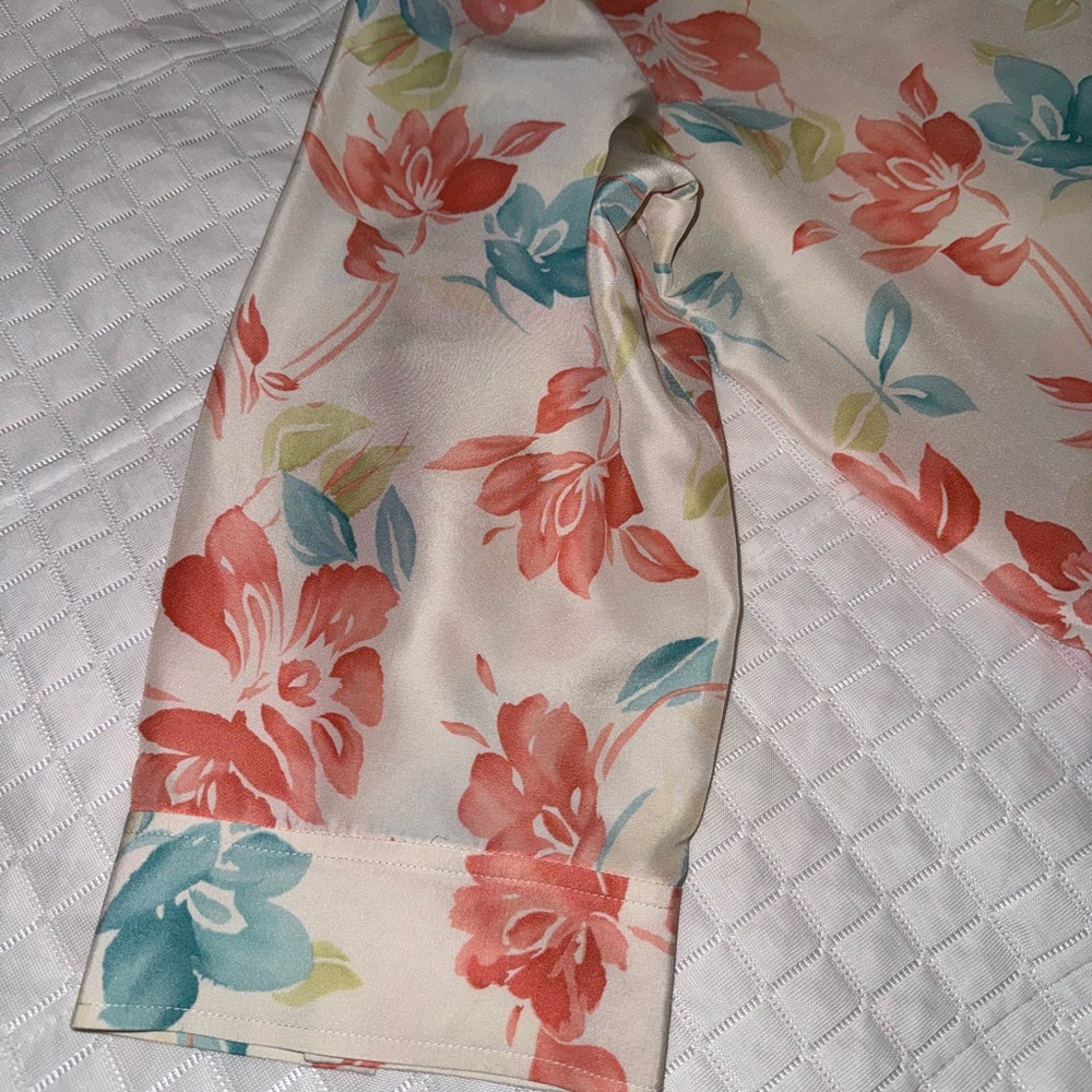 Vintage Silk Floral Shirt - Picture 3 of 6